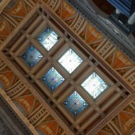 議会図書館の天井